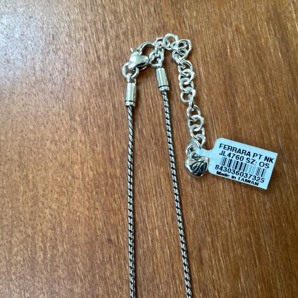 Ferrara Petite Necklace STYLE JL4760 NWT Silver Plated - Picture 5 of 16